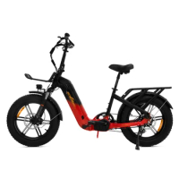 New 48v stepper foldable ebike by folding electric bike 20ah hidden battery city ebike 750w kenda 20 inch torque sensor