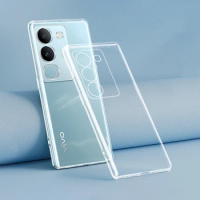 Rubber Shockproof TPU Phone Case for VIVO V29 Pro Lite V29E V29Pro V29Lite 5G Transparent Soft Clear Silicone Thin Bumper Covers