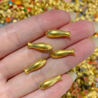 Pure 24K Yellow Gold Bracelet Women 999 Gold Yellow Fish Bracelet 1pcs
