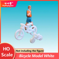 5PCS 1/87 HO Scale Model Bicycle/Railway/Railroad/Train Layout