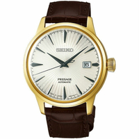 seiko SK037 精工錶 Presage 4R35-01T0G(SRPB44J1) 紳士經典機械腕錶/白面 皮帶 41mm｜樂天領券折300★全館特惠中★指定刷卡回饋10%