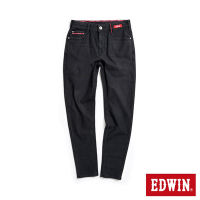 EDWIN 東京紅360°迦績彈力機能錐形牛仔褲-男-黑色