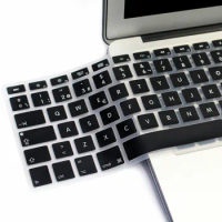 EU US Spanish For Macbook Air 13 A1466 Keyboard Cover Soft Silicon For Macbook Air 13 A1466 Spanish Keyboard Protector Skin