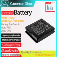 CameronSino Battery for Garmin Aera 795 Aera 796 fits 010-11756-04 361-00055-00,GPS Navigator Battery.