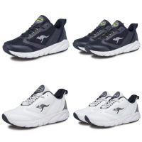 【KangaROOS】男鞋 RUN REIGN 輕量跑鞋 輕質透氣 運動鞋 慢跑鞋(兩款任選)