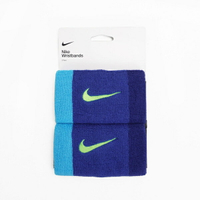 Nike Swoosh [N0001586417OS] 加長腕帶 2入 運動 打球 健身 吸濕 排汗 藍