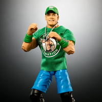 ชุดฟิกเกอร์แอคชั่น WWE Elite Collection WrestleMania ของ Mattel ของสะสม John Cena พร้อมอุปกรณ์เสริมแ
