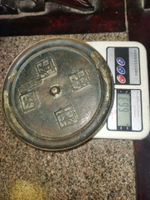 閒置在家的老物件 五子登科銅鏡 聽聲音非常好 老傳世銅鏡