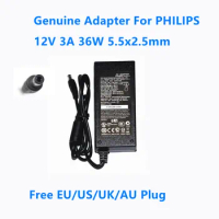 Genuine 12V 3A 36W ADPC1236 DA-36Q12 Power Supply AC Adapter For PHILIPS AOC TPV BENQ HP LACIE LCD Monitor Charger