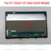 For Lenovo ThinkPad X1 YOGA 1ST 2ND GEN 01AW977 01AX899 OLED Touch Screen Replacement Assembly 20FQ 20FR 20JD 20JE 20JF 20JG