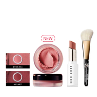 【Bobbi Brown 芭比波朗】原生釉光粉嫩組(釉光水唇膏+雲朵腮紅8.5g)
