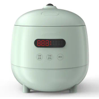 220V 1200ML Electric Rice Cooker Non-stick Automatic Food Cooking Pot Multi Cooker Mini Portable Cooker