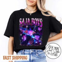 เสื้อยืด  Saja Boy Demon Hunters ภาพยนตร์ Jinu Leader, ของขวัญสำหรับแฟนคลับ