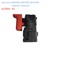 Electric Drill Switch Replacement For BOSCH GBM13RE 10RE 350RE TBM 3400 1000 AC250V 4A Good Quality Power Tool Spare Parts