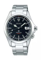 Seiko 精工 Prospex “Alpinist” 黑色錶盤不鏽鋼錶帶 200M 防水自動手錶 SPB117J1