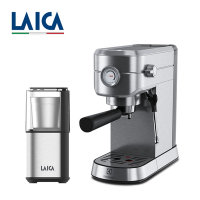 伊萊克斯 LAICA萊卡 咖啡組合 半自動義式咖啡機 多功能磨豆機 E5EC1-31ST HI8110I