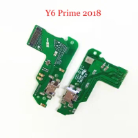 10pcs/Lot USB Charging Port Board Dock Charger Plug Connector Flex Cable For Huawei Y6 Prime 2018 / Y6 2018