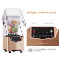 Blender Mixer Fruit Juicer Smoothie Cocktail Bar Ice Crusher slush machine 1000w Commercial Smoothie Machine with slient cover