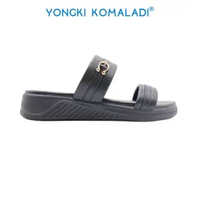 YONGKI KOMALADI SERAPHINA SANDAL WEDGES PEREMPUAN OL-DYT4705-BE 37 HITAM