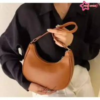 [PROMO FUNA] Shoulderbag ZARA Tas Bahu ZARA TERBARU 2024 BISA COD Berkualitas Mocca