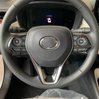 WELKINRY For Toyota Corolla Altis E210 &amp; Corolla Sport Hatchback E21 &amp; Corolla Cross XG10 Car Steering Wheel Switch Button Trim