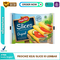 Prochiz Premium Cheddar Slice isi 10 Slice - Keju Slice Prochiz Cheese Baking