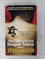 【書寶二手書T1／原文小說_CF6】The Girl with the Dragon Tattoo_Stieg Larsson
