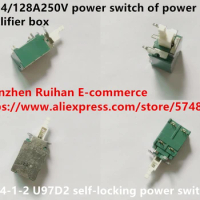 Original new 100% SY14-1-2 U97D2 self-locking power switch TV5 4/128A250V power switch of power amplifier box