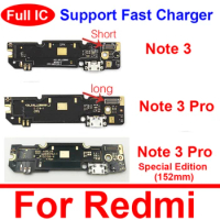 USB Charging Board For Xiaomi Redmi Note 3 Note 3 Pro SE USB Charger Dock Board Usb Port Flex Cable Replacement Parts