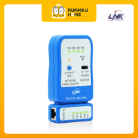 INTERLINK เครื่องเทสสายแลน LINK UTP CABLE TESTER (BLUE) INTERLINK รุ่น TX-1302