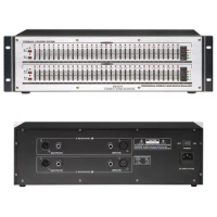 GAX-EQ3231 Professional DJ System 31 Bands Graphic Equalizer Feedback Locating System Stage Home Karaoke