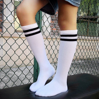 春秋冬季兒童中筒襪純棉過膝蓋半高筒長襪子男童足球襪女童長筒襪