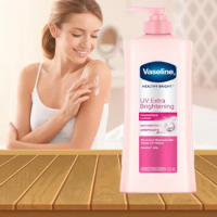 400ml Vaseline Body Cream Healthy Bright UV Extra Brightening Gluta Glow Body Lotion