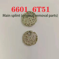 Watch accessories for Citizen 6601 Movement Main Splint 6T51 Miyota Main Board With Shock Absorber Original Disassembly Par