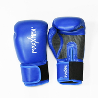 MaxxMMA 戰鬥款拳擊手套-藍色-散打/搏擊/MMA/格鬥/拳擊