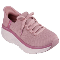 Skechers 步行鞋 D'LUX WALKER 2.0 休閒鞋 健走鞋 女鞋 粉紅 套入式 150105DKMV
