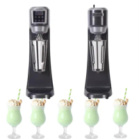 900ml Stainless Steel Single Milkshake Machine Commercial Blender Two-speed Adjustable Blender Stirrable Maker