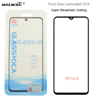 5Pcs Screen Front Glass WIth OCA For Samsung Galaxy A05 A05s A54 A34 A24 A14 A13 A23 A52 A72 A42 A12 S20fe Outer Glass Repair