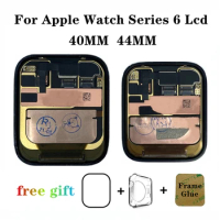 Original Iwatch Pantalla For Apple Watch Series 6 S6 40mm 44MM 40 44 MM Lcd Display Touch Screen Digitizer Assembly Replaceme