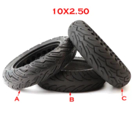 10 Inch 10x2.50 Solid Tire Tubeless Tyre for Quick 3 ZERO 10X Inokim OX Folding Electric Scooter