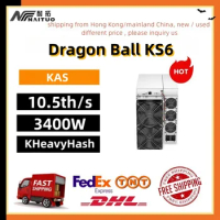 new Dragonball ks6 10.5th/s 3400w kas miner KHeavyhash Mining Crypto rig Asic Miner