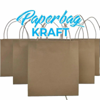 Paperbag Kraft Custom Desain / Polos / Desain Sesuai Requestan