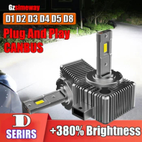2PCS D1S LED Headlight D2S D3S D4S D5S D8S LED Canbus D1R D3R Car Light 6000K 32000LM Kit to Replace HID Conversion Lamps Bulb