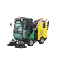Factory Driving Floor Sweeper Diesel Engine Street Cleaner Cleaning Machine