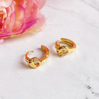 Anting Bayi / Anak Little Dolphin Bahan Aman untuk Anak dengan Desain Lucu dan Nyaman Digunakan