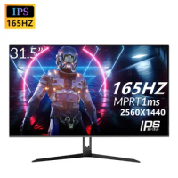 FYHXele 32inch Monitor 165hz 2K QHD High Fresh Rate For Gaming Computer Monitor IPS Panel LED Desktop FreeSync G-Sync MPRT 1ms