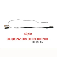 New genuine laptop LCD EDP cable for Acer Nitro an517-41 an517-52-52qf 120Hz 144Hz 165Hz 4K 50. Q83n2.info dc02c00zc00