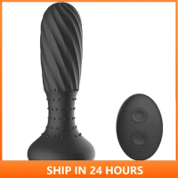 Butt Plug Vibrators Sex Toys For Men Prostate Stimulator 360 Degree Prostate Massager Rotating Anal Vibrator Male Masturbator 2
