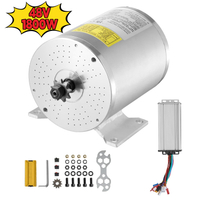 ชุดมอเตอร์ DC แบบไม่มีแปรง 2000W มอเตอร์ 48V 4300RPM พร้อมตัวควบคุมความเร็วสำหรับโกคาร์ท จักรยานไฟฟ้