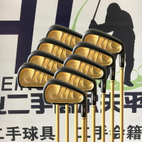 二手高爾夫球桿 24k黑金鐵桿組 長鐵桿全套男士鐵桿組